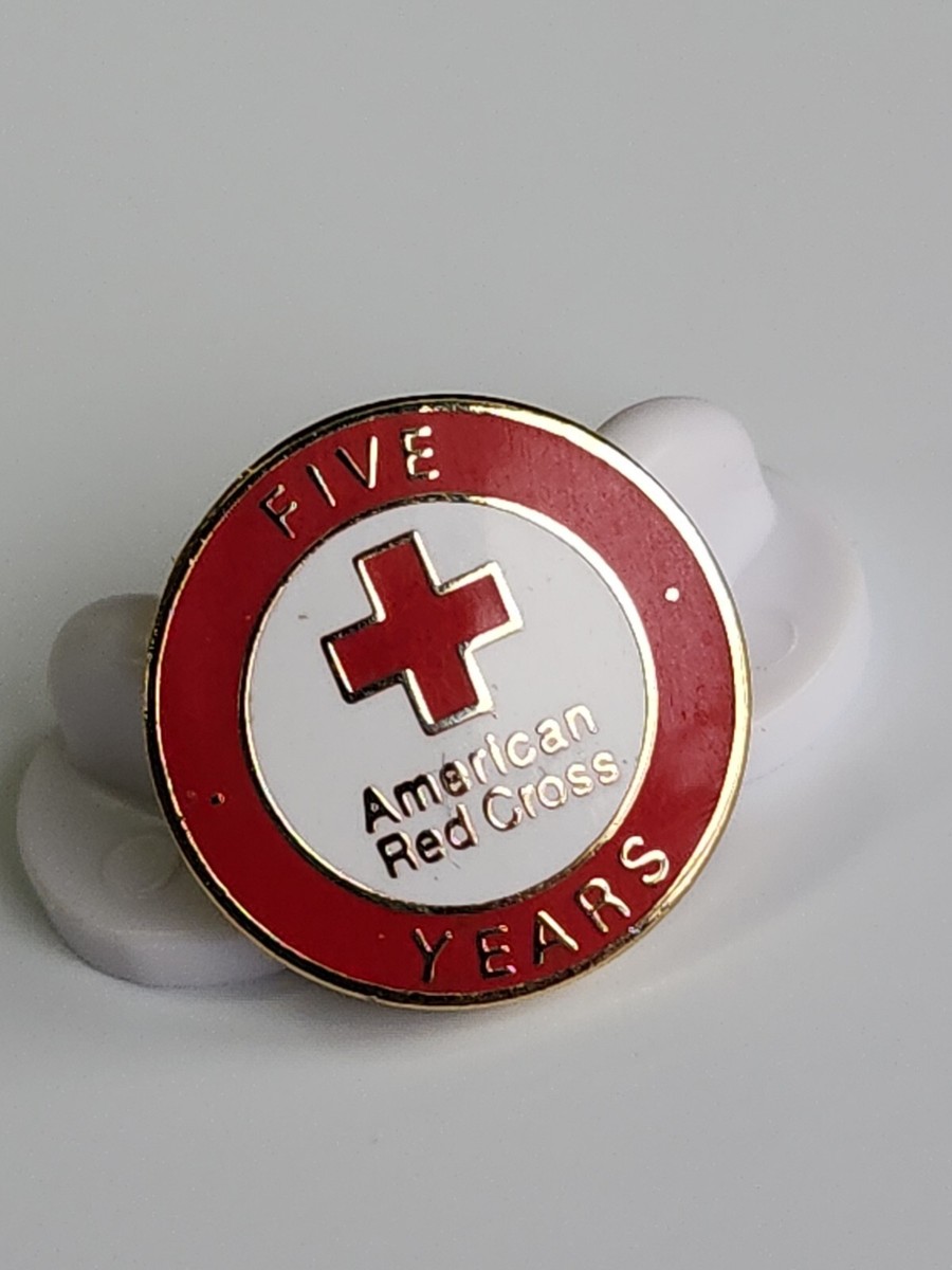 American Red Cross 5 Year Service Award Lapel Pin | eBay