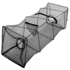 Behr Köderfisch-Reuse eckig 100 x 30 x 30cm Aalreuse Reuse Fischreuse Fischkäfig