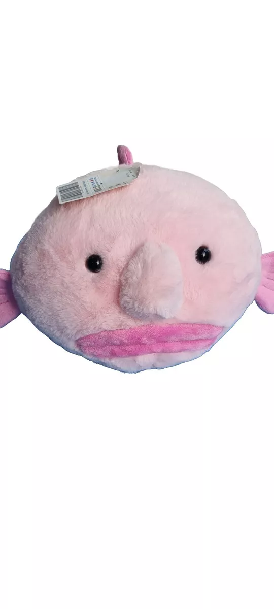 BUILD A BEAR WORKSHOP ADORABLE RARE & HTF PINK BLOB FISH BNWT