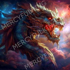 Dragon - Digital AI Art Image (4k HD) High Resolution Print Download