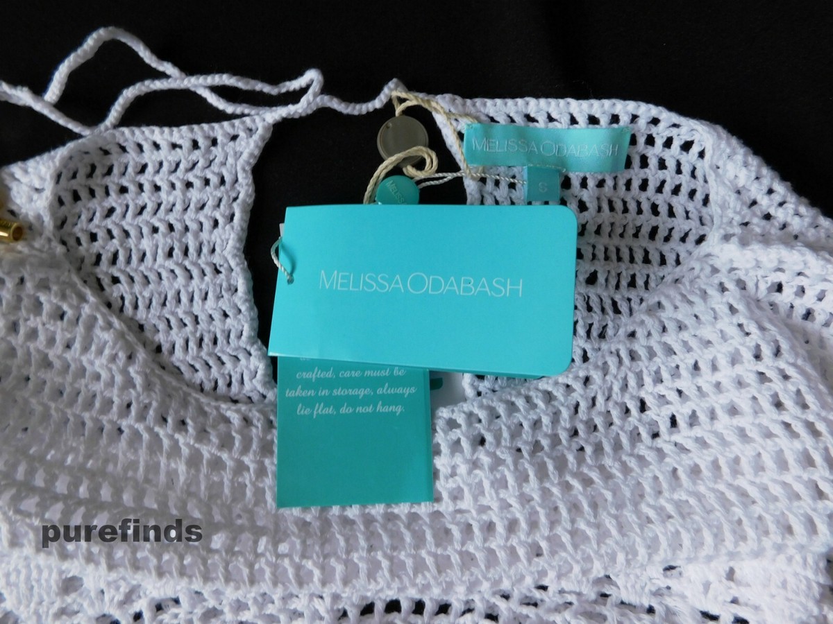 melissa odabash white crochet dress Melissa Odabash | Maddie Crochet Dress White 