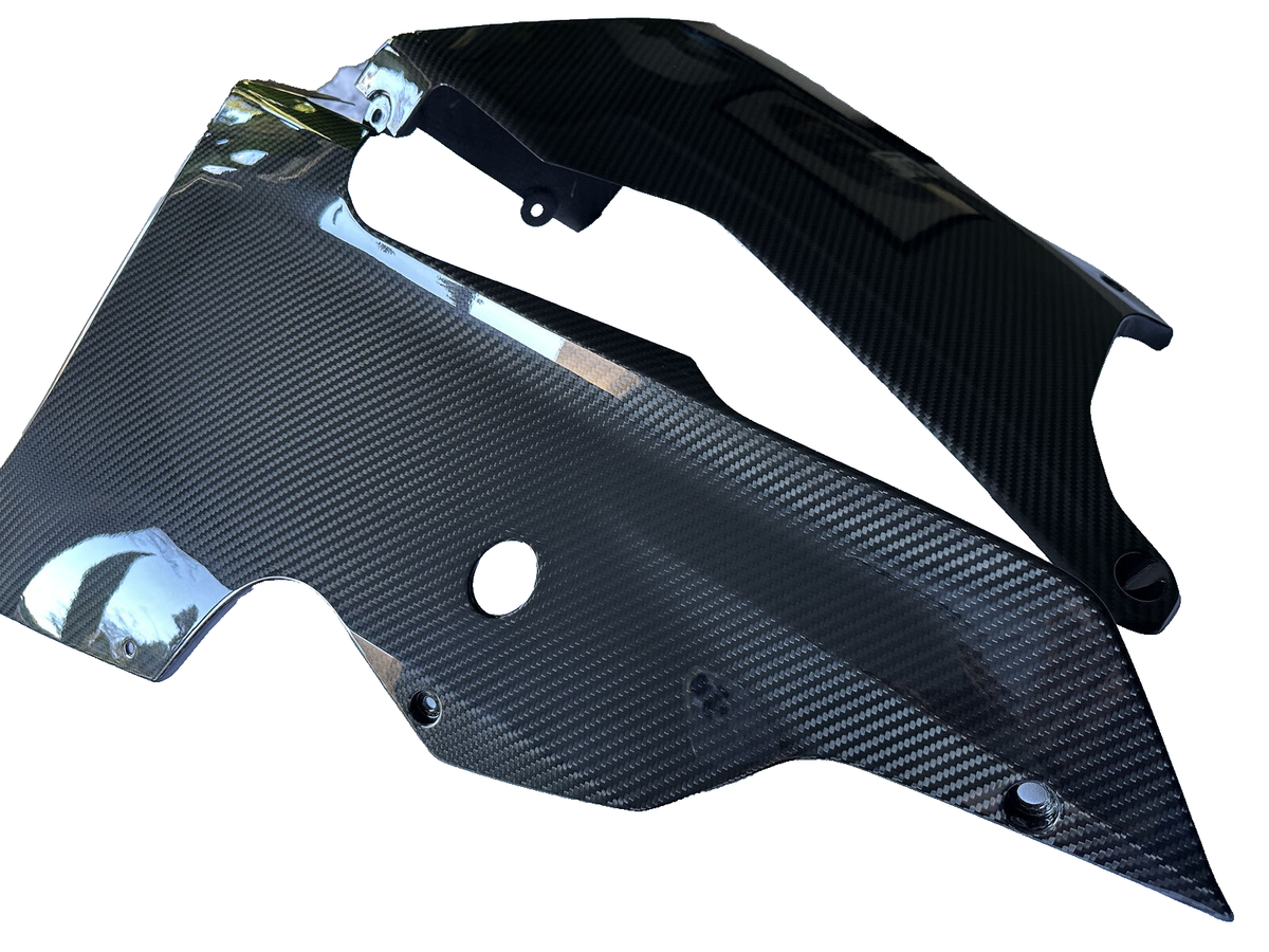 KAWASAKI Ninja Carbon Fiber Lower Side Fairing Belly Pan ZX-10R