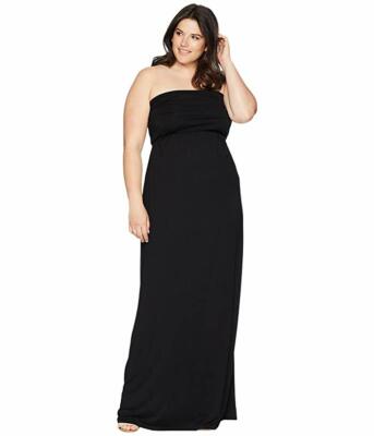 KARI LYN Plus Size Hally Dress Women's Dress Black : 2X