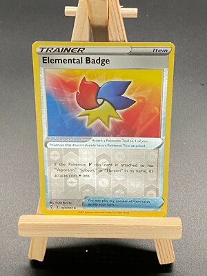 Elemental Badge Reverse Holo 147/203 aus der Serie Drachenwandel