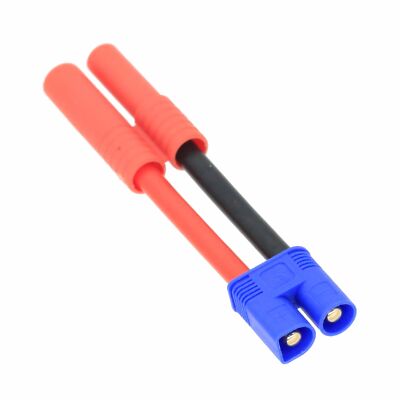 EC3 Male to HXT 4mm Female cable 12AWG 5CM wire For RC Battery