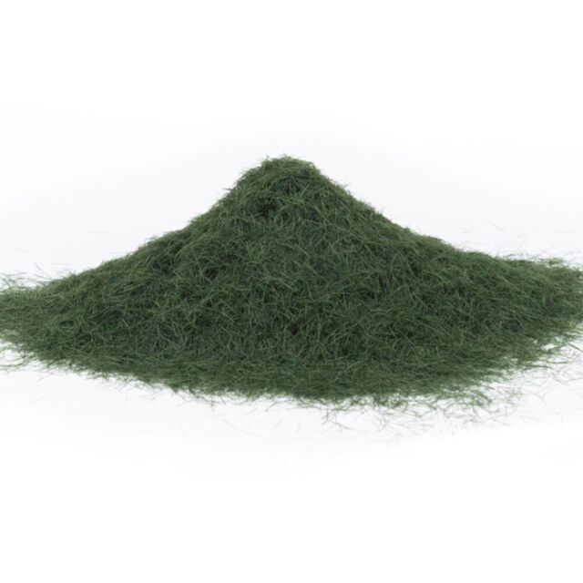 Nuovissima polvere di erba giallo-verde 30 g/borsa 5 mm alberi diorama erba artificiale-