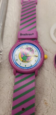 Telling Time with Barney Watch Armitron 1993 Vintage Watch (A33