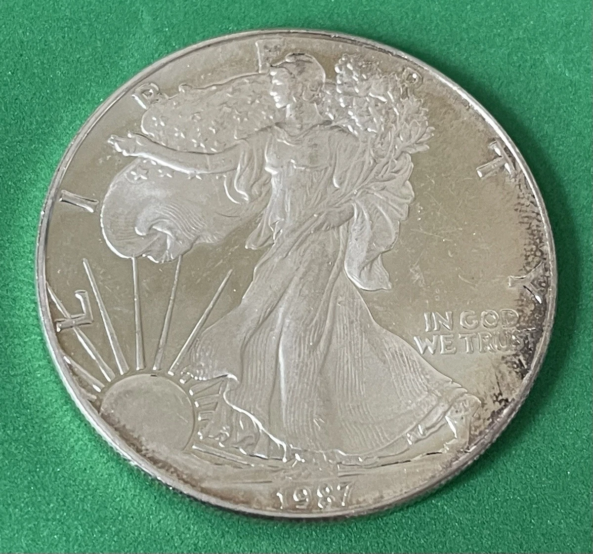Preços baixos em American Eagle não certificadas 1987 moedas de