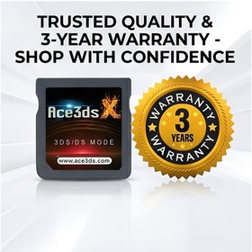 ACE3DS X SDHC For 3DS /2DS/DSi/DS Lite/DS to play NDS games Revolution Cartridge