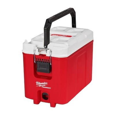 Milwaukee Tool 48-22-8460 16 Qt Packout Hard Sided Compact Cooler, Up To 3 Days