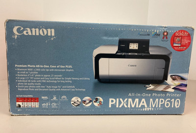Canon PIXMA MP610 Premium Photo All-In-One Inkjet Printer - New