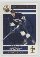 2003-04 Pacific Private Stock Reserve Rising Stock Ales Hemsky #7 n1u