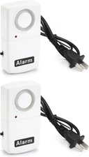 QWORK Power Failure Alarm, 2 Pack Automatic Power Cut Failure Outage Alarm 120Db