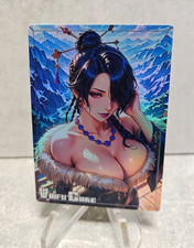 Lulu FFY Trading Card Waifu Goddess Story Anime Girl Holo Card Manga Full Art