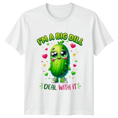 Im A Big Dill Deal Damen T-Shirt Pickle Liebhaber Essen Wortspiel Geburtstag Geschenk für sie