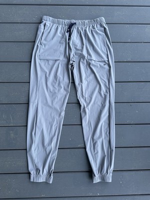 Fabletics The One Jogger Pants Mens XL Grey Solid Athletic Tapered Cargo