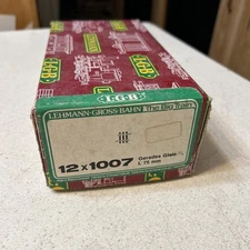 LGB G Gauge Track 12 X 1007 75MM 3 Inches 12 Pieces Lehmann Gross Bahn New Boxed