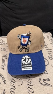 NEW YORK METS CARTOON ICON \'47 BRAND CLEAN UP COFFEE Hat Cap title Serving up something fresh ? The new Food Collection  main image 2