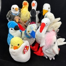 TY Beanie Babies Fowl Birds Lot of 12 NEW with Tags