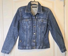 Vintage For Joseph Jean Jacket Blue Denim USA Made Small