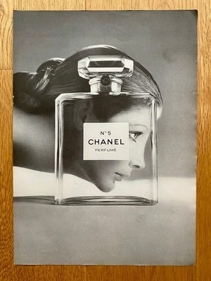 1971 Chanel N°5 Perfume retro Paris Vintage Print Ad Werbung Reklame No5