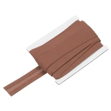 3/4 Inch Single Fold Bias Tape Cotton Simple Packaged(Coffee 10 Yards)