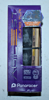 Panaracer Agilest Duro TLR Road Bike Tire 700x28c Amber Touring