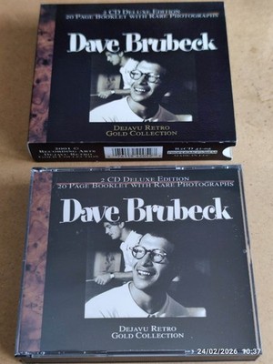 Dave Brubeck DEJA VU GOLD COLLECTION 2 CD BOX Recording Arts 2001