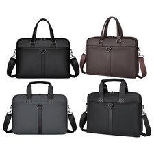 Business Bag for Men Briefcase Handbag Crossbody Bag with Shoulder Strap Laptop