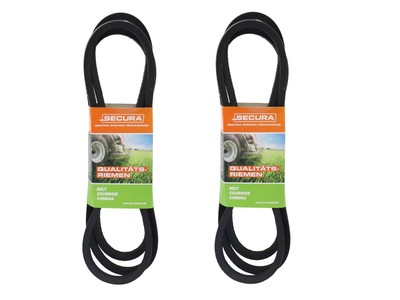2x SECURA Mähwerkantriebsriemen passend AYP PRO08 | PRO8E | PRO29 | Mini Brute