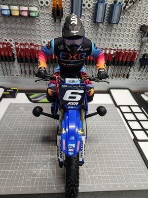 LOSI LOS06000T2 Promoto-MX RTR 1/4 Brushless Dirt Bike ClubMX DX3PM OPEN BOX!