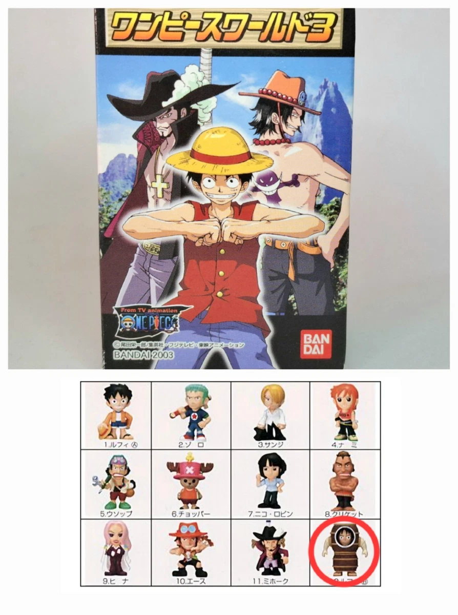 TOEI ANIMATION COLLECTION -GEAR5- ワンピース Action figure di anime e manga 2000 - 2009 sul One Piece