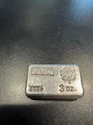 Vintage Rare 3 oz Johnson Matthey “Maple Leaf” Canadian Silver Bar .999  5,000