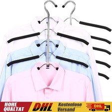 2X Mehrfachkleiderbügel Garderobenorganizer Raumsparbügel Kleiderbügel 5 Ebenen