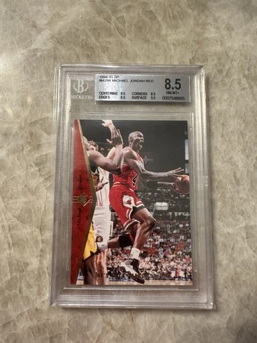 1994-95 Upper Deck SP Michael Jordan Red #MJ1 BGS 8.5 NM-MT+ Chicago Bulls Card
