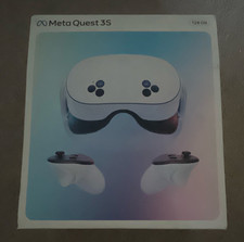 Image of Meta Quest 3S 128GB Standalone VR Headset with Controllers 120Hz 96° White