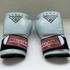 Machina Leather Boxing Gloves 12oz Baby Blue Muay Thai MMA