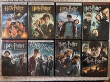 Harry Potter Complete Series 1-8 Film Collection Set DVD Lot Of 8 Movies