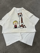 Vintage 90s Calvin and Hobbes Shirt Size XL Very Nice Condition Single Stitch