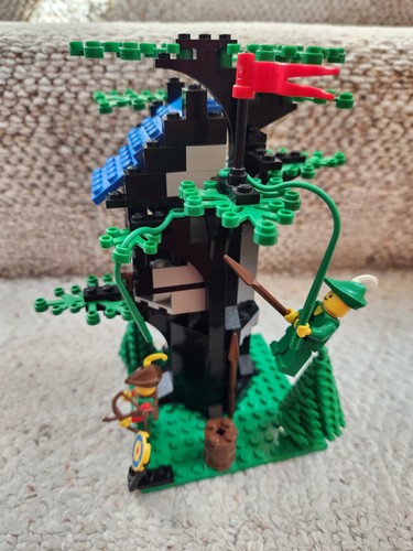 LEGO Forestmen's Hideout (6054) Vintage komplettes Set mit Anleitung! No Box - Bild 18 von 20
