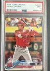 2018 Topps Update Series - Rookie Debut Shohei Ohtani #US285 (RC) PSA 9