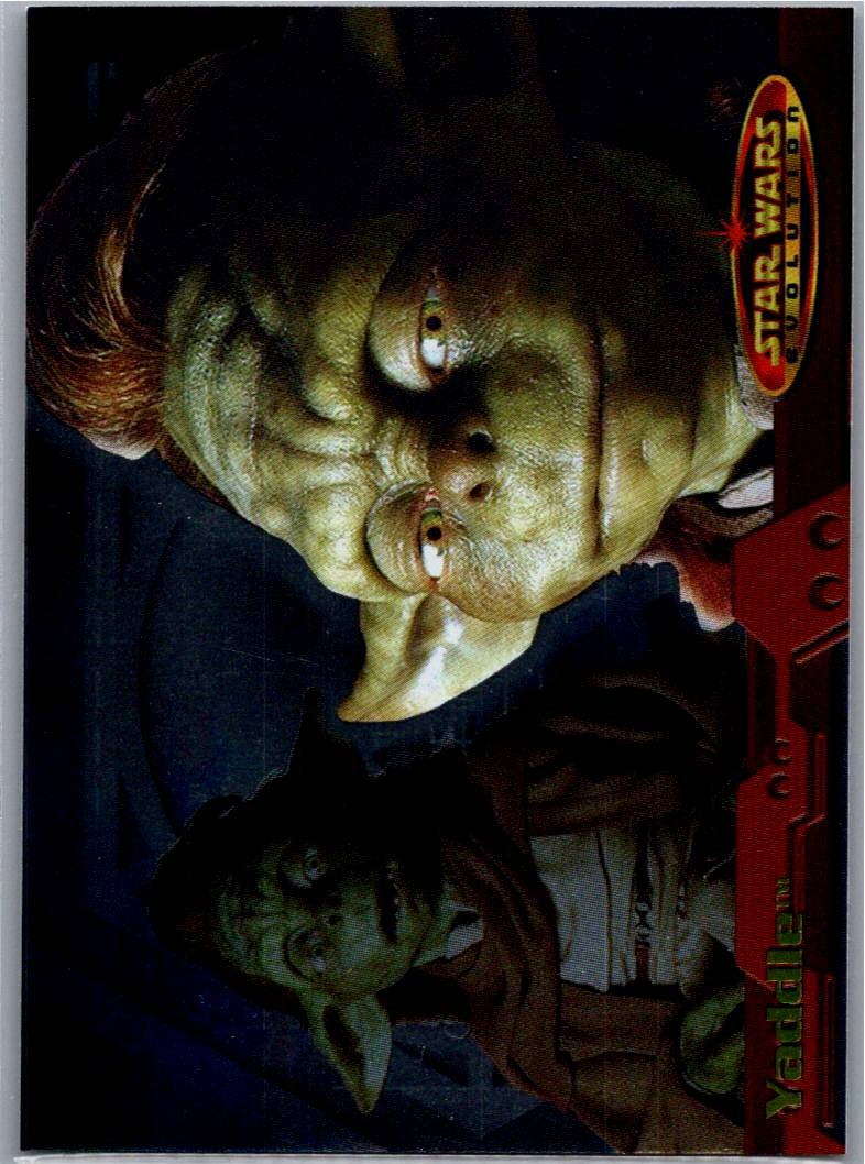 2001 Topps Star Wars Evolution #86 Yaddle