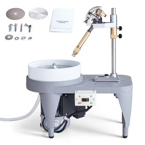 Gem Faceting Machine 2800 RPM Jade Grinding Polishing 180-Watt 110-Volt ...