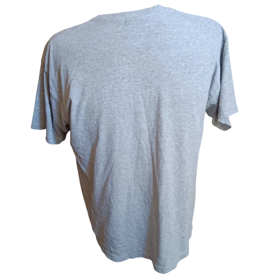 Large T-shirt Nebraska Huskers Football Blackshirts Gildan Heavy Cotton Gray Y2K - Image 4 of 4