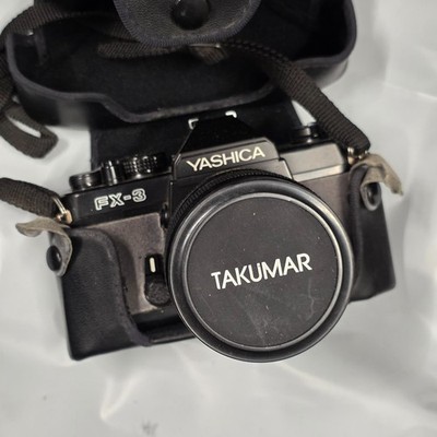 Yashica FX-3 Camera with Lens & Accessories