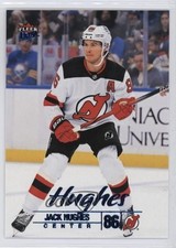 2024-25 Upper Deck Fleer Ultra Blue Foil 236/399 Jack Hughes #184 1os2