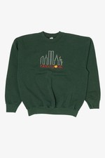 Vintage Green New York City Sweatshirt 1990s