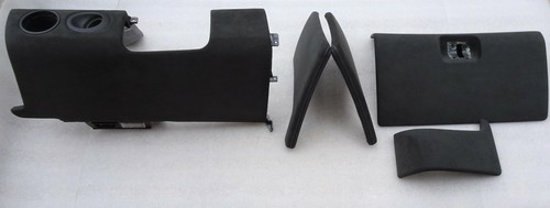 Porsche 997 2005 12 GT3 Alcantara Inférieur & Centre Bord Panneaux Argenté - Photo 12 sur 12