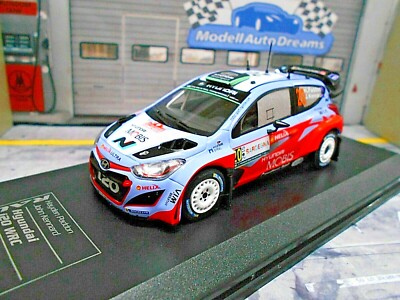 HYUNDAI i20 WRC Rallye Italien Sardinien 2015 #20 Paddon Mobis DCC SP IXO 1:43 