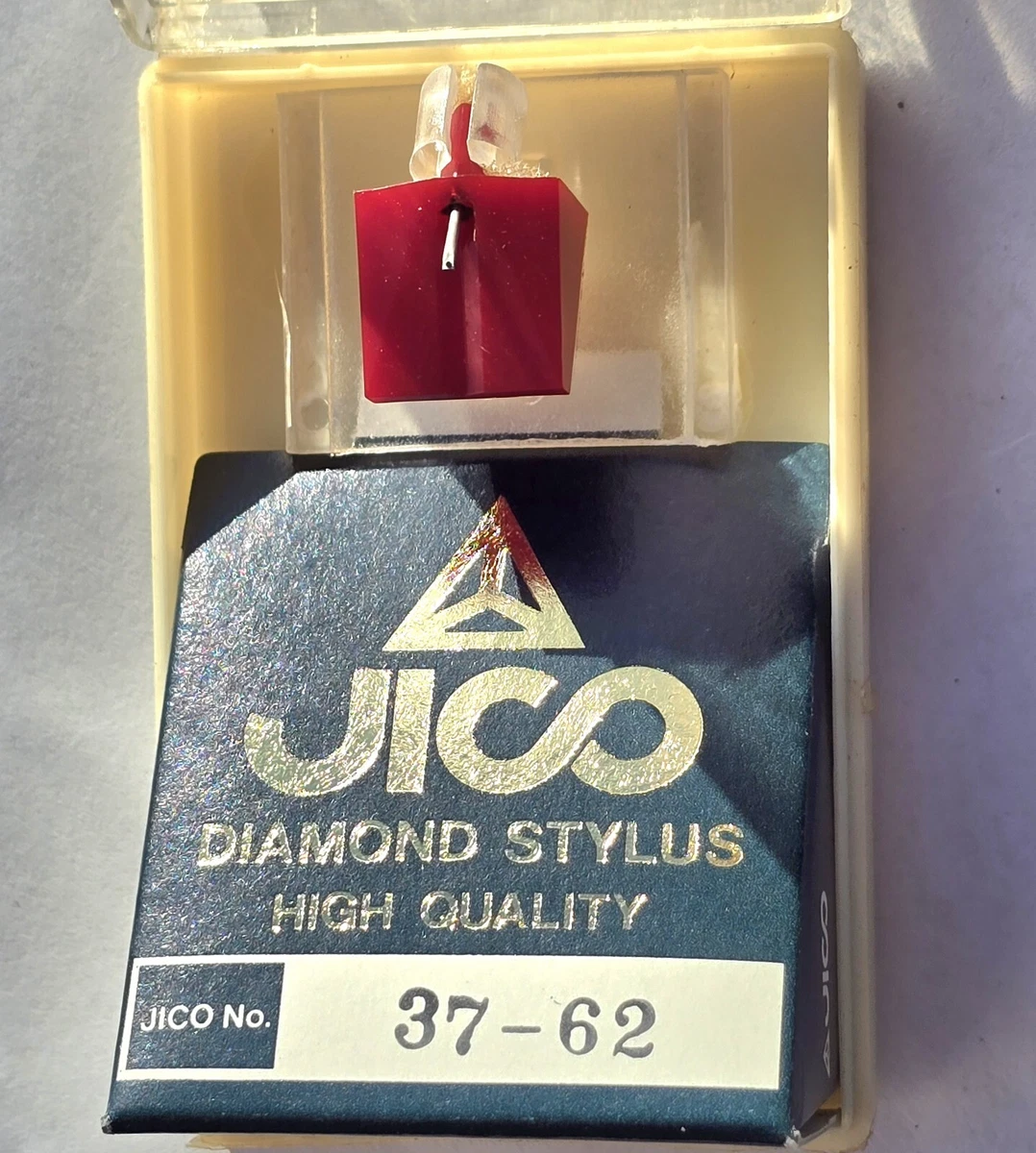 AGUJA TOCADISCOS JICO - SANYO 37 - 62 HIGH QUALITY/DIAMANTE💎